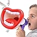 Libaroud Kids Bullhorn Megaphone Toy, Battery-Powered Bull Horn Speaker, Handheld Small Speaker Megaphone, Voice Changer Toy for Boys Girls Kids Toddler