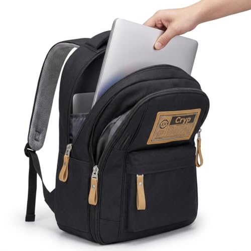 Mochila Masculina Feminina Grande para Notebook 15.6”, Trabalho, Viagem, Escola, Reforçada e Resistente – Mochila Escolar, Mochila Reforçada (Preto)