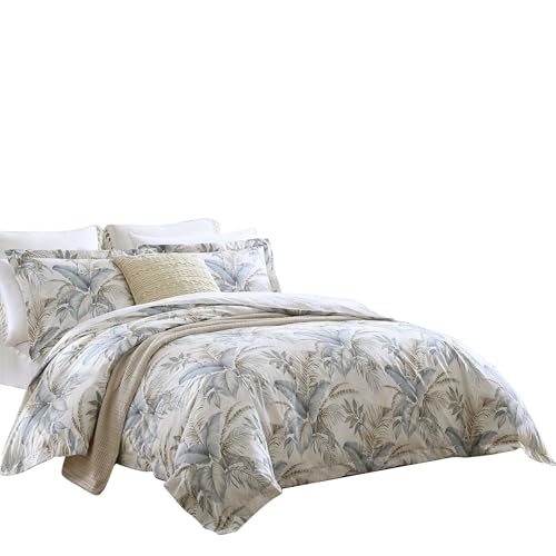 Tommy Bahama - King Duvet Cover Set, Cotton Bedding with Matching Shams & Button Closure, Super Soft Bedding Set (Bakers Bluff Blue, King) - Image 6