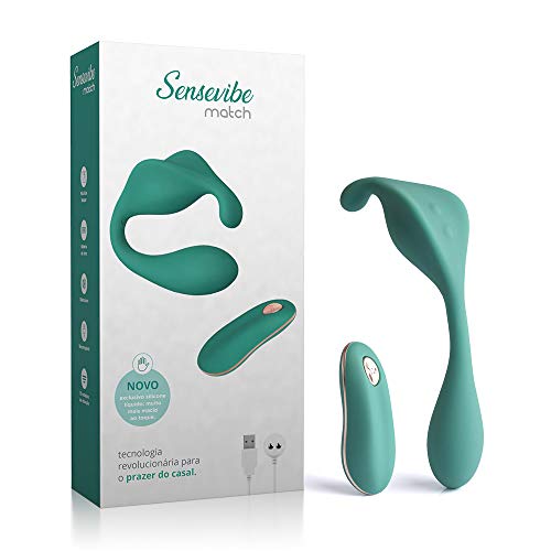 Vibrador e Estimulador Recarregável Sensevibe Match
