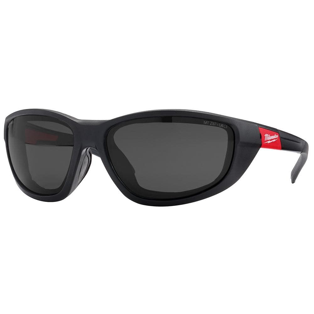 Milwaukee MILW 48-73-2045 Lunettes de sécurité polarisées haute performance avec joint d'étanchéité Noir, noir