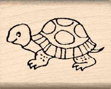 Stamps by Impression Turtle Rubber Stamp