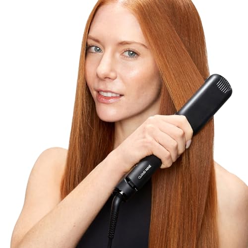 CLOUD NINE The Wide Iron Hair Straightener Gift Set | Ceramic Floating Plates Cushion Spring Flex Technology | Variable Temperature Control 100°C - 200°C | Professional Design for Range of Hair Types… - Image 3