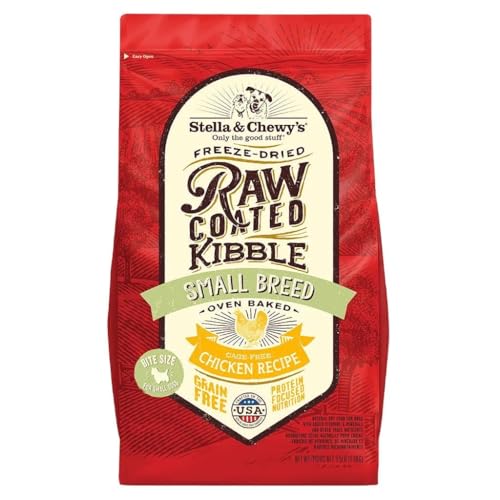 Stella Chewys Raw Coated Small Breed Chicken Recipe Dog Food 10lb 186011001677