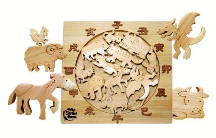 Amazon.co.jp: 十二支パズル（皇室ご愛用） : おもちゃ