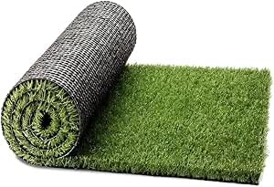 Arquiservi - Césped artificial Busan 18mm / Rollo 1x 5m (5m²) Realismo y Confort para Jardines, Terrazas, Piscinas y Balcones.