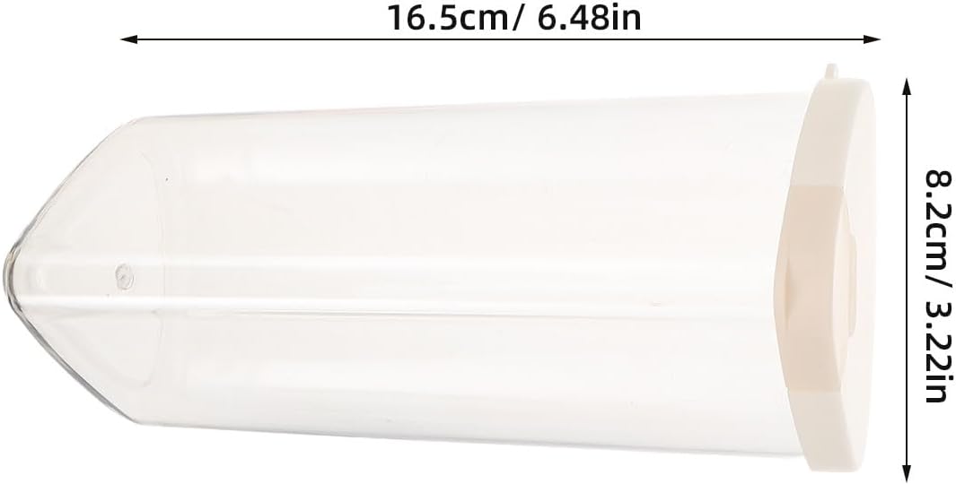 Grain Dispenser: 360° Rotating Rice Food Dispenser - 6 Grids Rice Container - Rotatable Beans Storage Cereal Container with Sealed Lid Tray