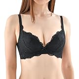 [グラモア] ブラジャー 補正ブラ 脇高 谷間メイク 【グラモアブラ】 レディース 大きいサイズ 小さいサイズ ブラック C75 FT0087