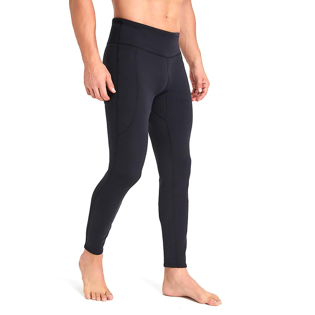 Pantaloni Muta 1.5MM per Uomo e Donna, Pantaloni da Immersione in Neoprene Lunghi, Mantengono Il Calore per Surf, Kayak, Nuoto, Immersioni Subacquee e Pesca in Apnea