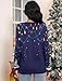RAISEVERN Merry Christmas Sweaters for Women Ugly Light Up Xmas Tree Pullover LED Winter Long Sleeve Stars Snow Knitted Sweater Holiday Jumper