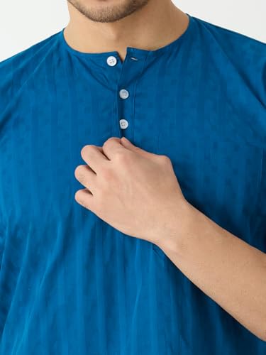 Image of Rajubhai Hargovindas Mens Casual Cotton Straight Kurta