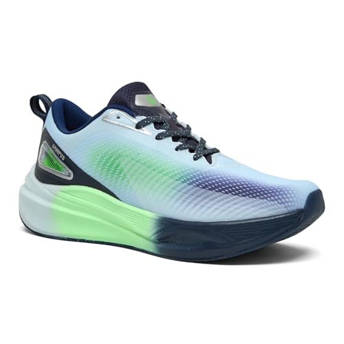 Campus Men's Stave L.Sky/Navy Running Shoes - 10UK/India 1 Pair