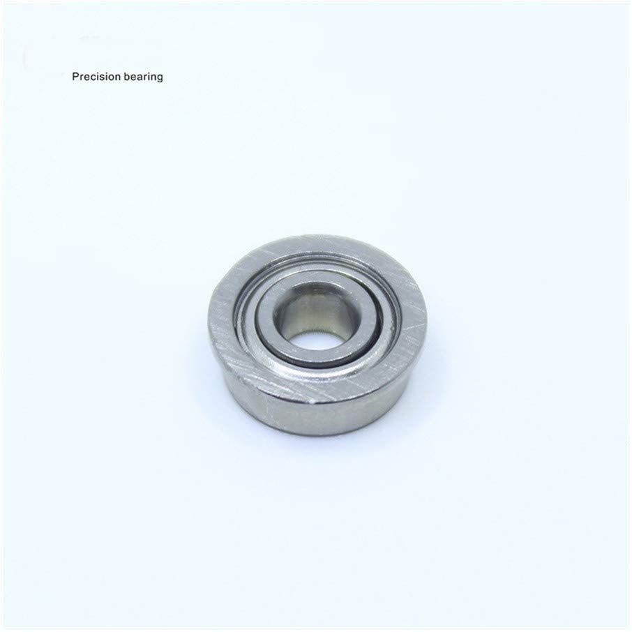Rodamiento MF104ZZ 4x10x4 mm de ranura profunda miniatura ABEC-1 con brida 3