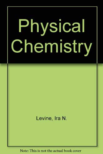 Physical Chemistry 0071005633 Book Cover