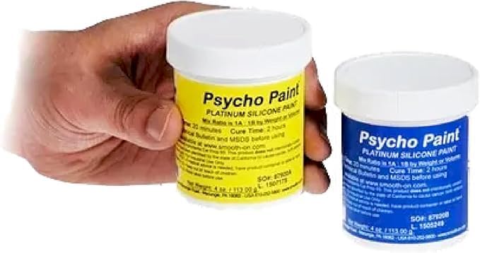 Smooth-On Psycho Paint™ Platinum Silicone Paint Base, 8-Ounce Kit-image-15