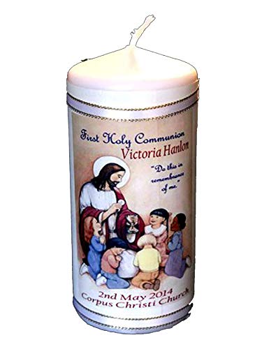 Cellini candles First Holy Communion Personalised Gift For Boy or Girl