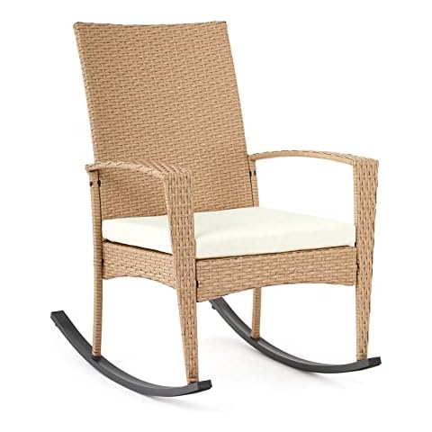 Fauteuil à Bascule Mondeer en Rotin Cover