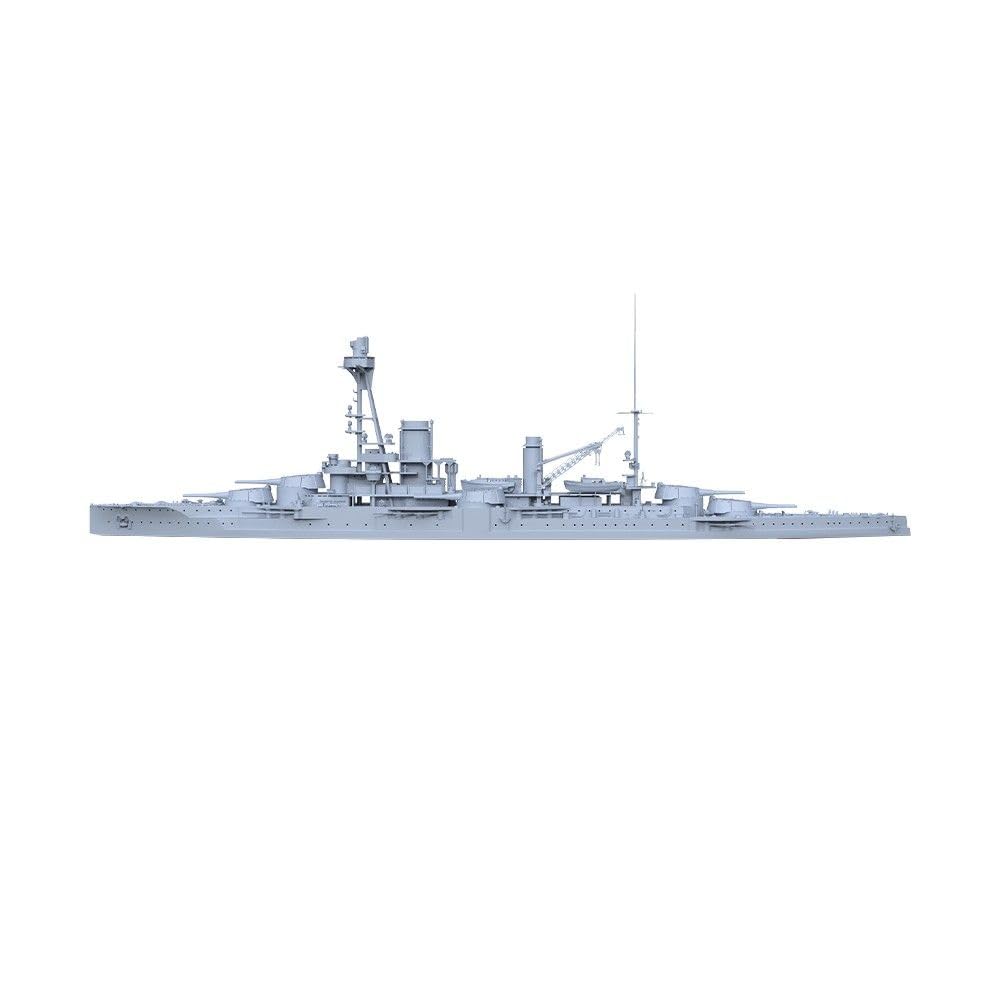 Pancernik niepomalowany model wojskowy 1/350 Pancernik francuskiej marynarki wojennej Courbet