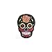 Tribal Tattoo Rockabilly Biker Sugar Day Of Dead Skull Iron On Sew On Patch 3.5"/9.2cm x 2.6"/6.6cm By MNC Shop