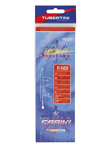 Tubertini Sabiki Da Pesca In Mare Sabiki T 103 Dalla Barca