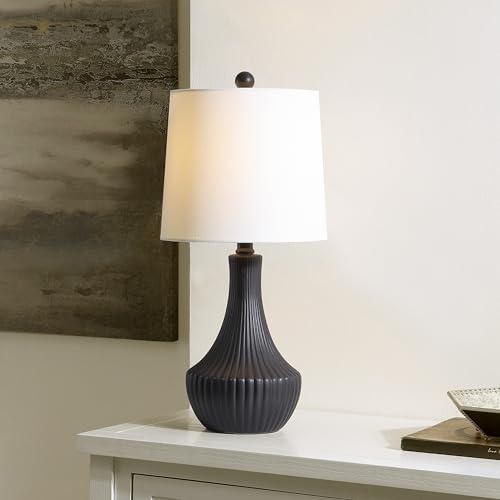 Lámpara de Mesa Negra SAFAVIEH 20 Pulgadas LED miniatura 2
