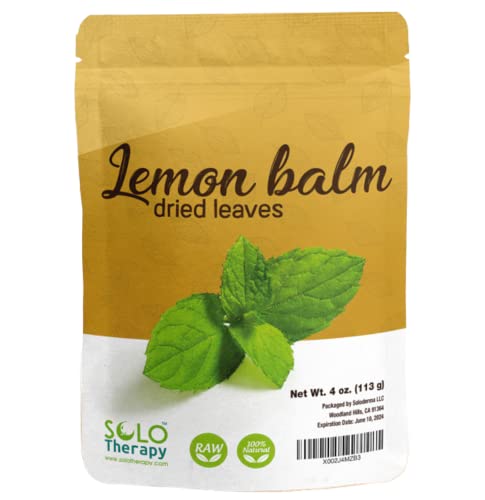Natural Homemade Remedy to Quit Smoking 5 Lemon Balm Dried Leaves , Dried Cut Leaves , Te de Toronjil , Hojas de Toronjil Secas, Tea in...