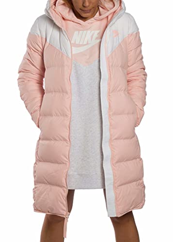 Nike W NSW WR Dwn Fill Prka Rus Parka Damen L Weiß/Rosa/Rosa (White/Echo...