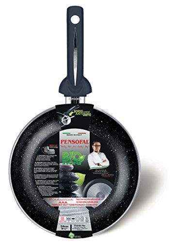 Pensofal Biostone Sartén, Cuerpo en Aluminio, Negro, 32 cm