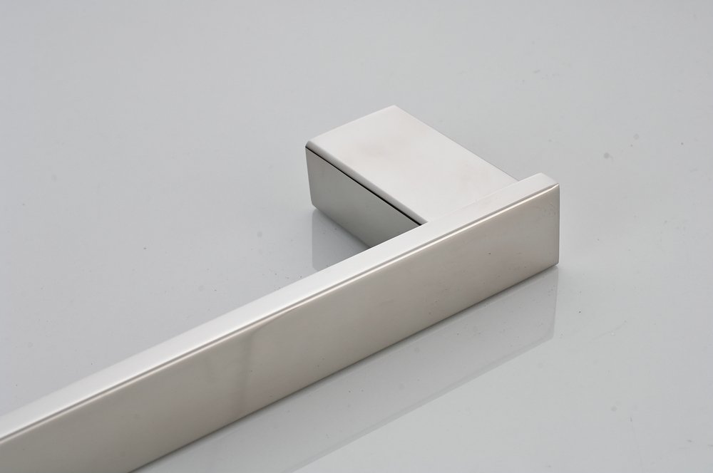 Beelee Porte-serviettes salle de bain, Chromé Finition, 62mm, SUS 304 En Acier Inoxydable, Beelee BA8003SC