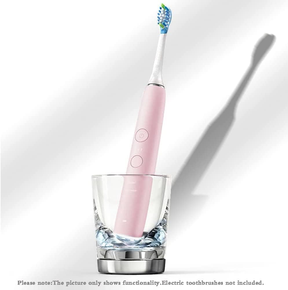 Replacement Electric Toothbrush Base Charger Glass Cup CBA1001 Compatible with Philips Smart 9300 9500 9700 Series, Replacement Soni Care Charger for HX9901 HX9903 HX9924 HX9954 HX9957 HX9984