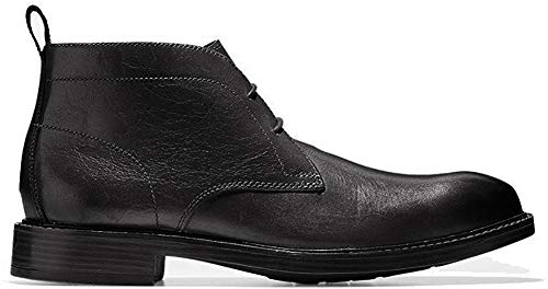 Cole Haan Men's Kennedy Grand Chukka Waterproof Boot, Black wp, 10 M US