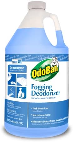 OdoBan Fogging Deodorizer Concentrate, Made in the USA, 1 Gallon