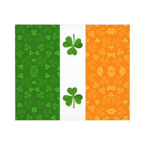 Couverture plaid drapeau irlandais grand format pour canapé et lit - 3