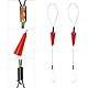 Kabeleinziehhilfe 20 m, φ 4 mm Polyester Einziehdraht, Kabelziehhilfe, Kabel Einzugshilfe, Leerrohr für Glasfaserkabel, Geeignet für Glasfaser, Kommunikation, Haushaltsstrom, Kabeleinzug Einziehhilfen
