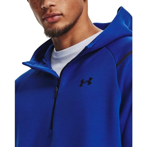 Sweat à capuche bleu Under Armour épais collection Inarrêtable M - 5