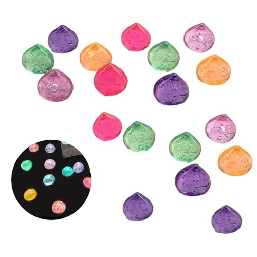 Piedras Iuminosas 50 Unidades Guijarros Brillantes Para Rellenar Bolsas De Regalo Decoración De Fiestasy Más