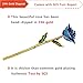 AliveRose 24k Gold Dipped Rose Made from Real Rose - Unique Design Gold Plated Rose for Anniversary Valentines Mothers Day Birthday Gifts (Blue with Stand)