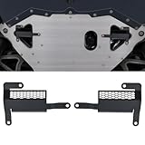 BILLFARO 2PCS Underbody Air Deflector,LH & RH Side Front Lower Bumper Rear Airflow Deflector Shield for Corvette Stingray Z51 Z06 2020+,Replace OEM 85580653/4,Reduces Drag and Protects Engine (BLACK)