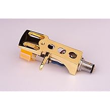 Gold plated Headshell, cartridge, needle for Fisher MT-6250, MT-6330, MT-6310, MT-6224, MT-6010, MT-6225, MT-6210, MT-6220, MT-6130, MT-6320, MT-6335, MT-6340, MADE IN ENGLAND
