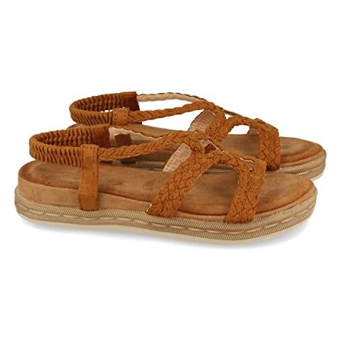 57338-Sandalia Plana para Mujer con Palas Cruzadas Cover