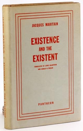 EXISTENCE AND THE EXISTENT [Unknown] B002F1FZT8 Book Cover