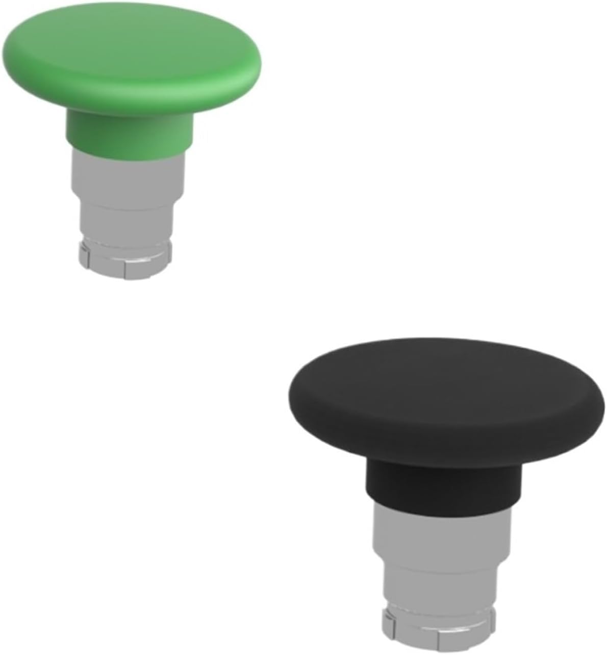 Mushroom Head Button Head Diameter Ø 60 Spring Reset ZB2BR2C ZB2BR3C(ZB2BR3C Green)