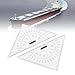 Chart Drawing Triangle Ruler Precise Scale Transparent 300mm Acrylic Easy to Use for Nautical Navigation and Technical Drafting