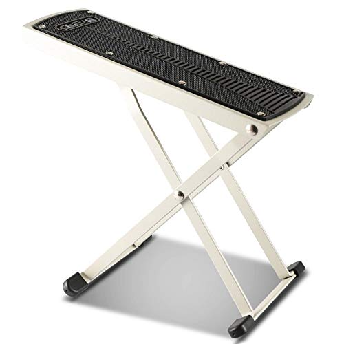 Acoustic Guitar Footstool Metal Classical Guitar Pedal �A�R�[�X�e�B�b�N�M�^�[�t�b�g�X�c�[�����^���N���V�b�N�M�^�[�y�_�� Multi-angle Adjustable Folding Portable 