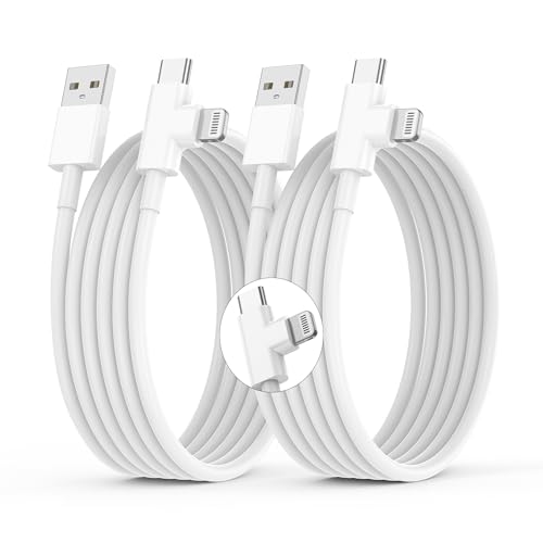 Car Carplay Cable for iPhone 17/16/15/14/13/12 USB A to USB C & Lightning,Fast Charger Cord,Compatible with iPhone/iPad/Air/Mini/Pro Max/Plus/Galaxy/Pixe, Car Charging USB to Lightning & Type-C