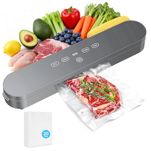 Food Vacuum Sealer Machine with Bags and Modes