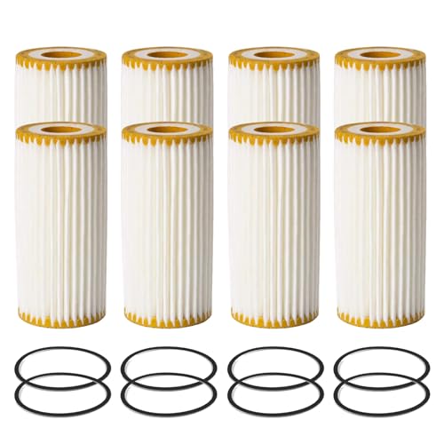 HU6013Z Engine Oil Filter for VW, Audi (Pack of 8)