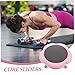 KOMBIUDA Abdominal Exercise Sliders with Five Wheels Home Fitness Trainer for Core Strengthening and Workouts for All Fitness Levels Portable and Easy to Use