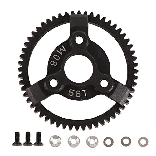 Ningyiyan RC Car Steel Spur Traxxas Slash 1/10 2WD????32p 0.8m??????????????????????????????????L (56T)