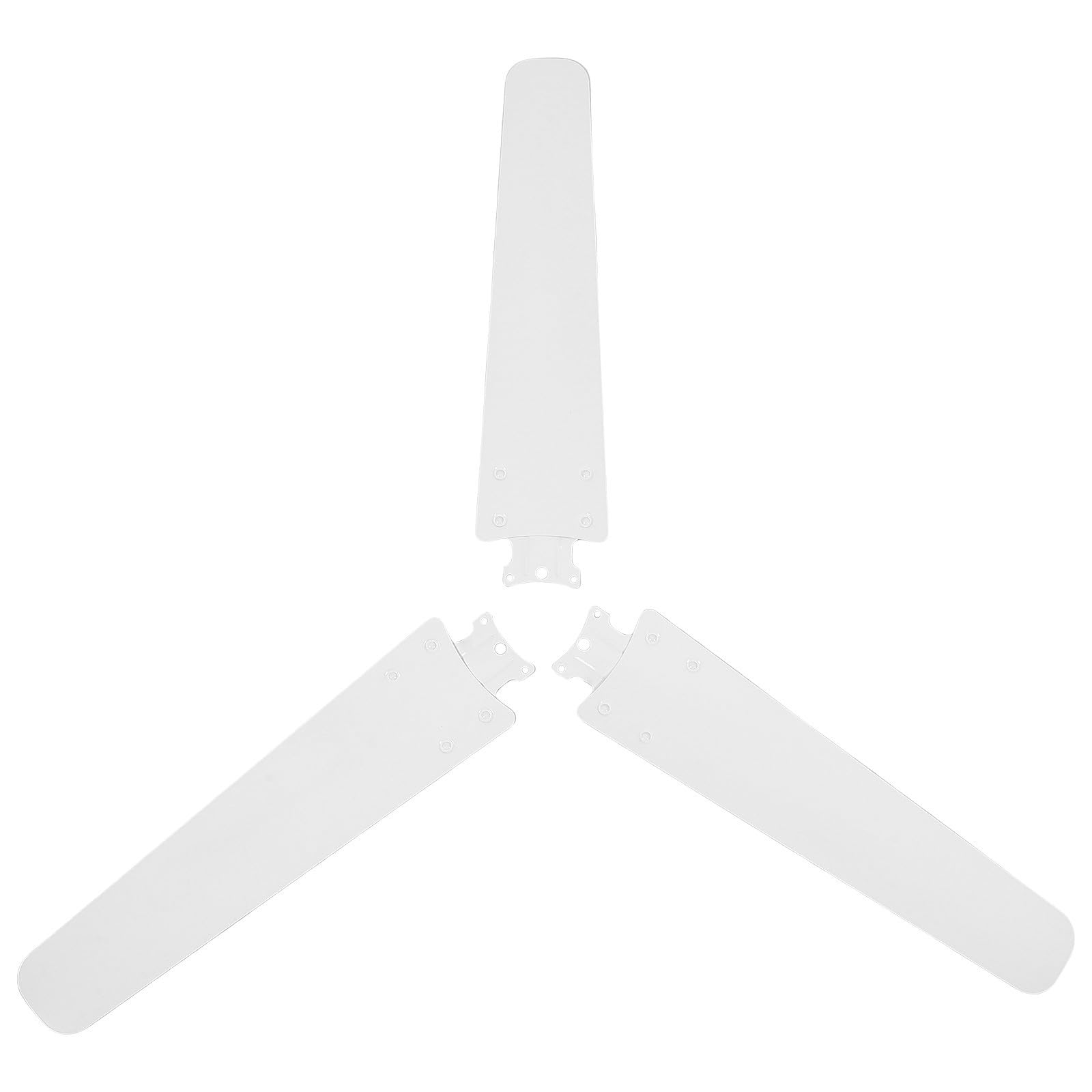 Operitacx Bianco Lame Pezzi 3 in Ferro Ventilatore da Soffitto
